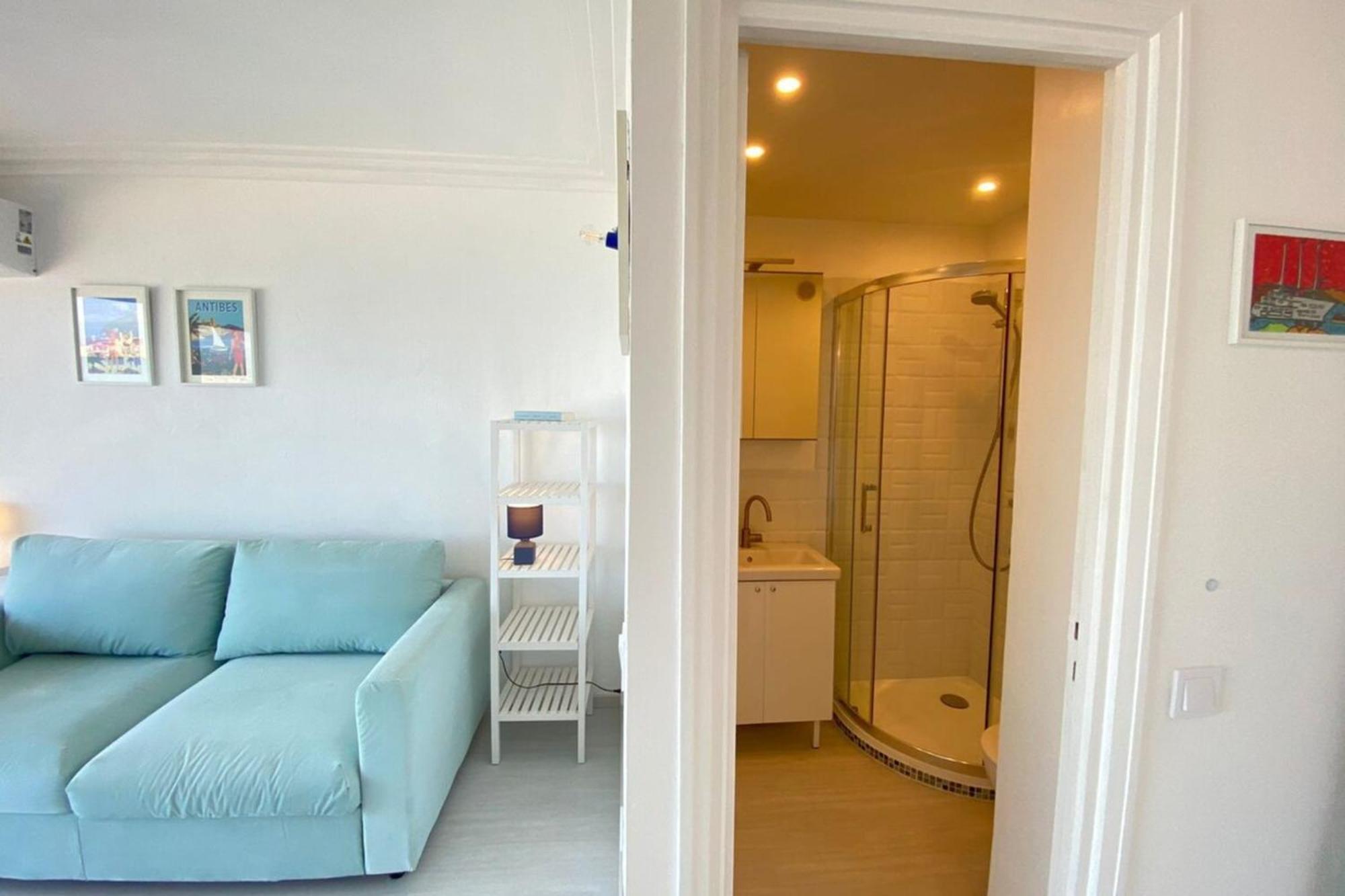 06At1 - Cosy Seaside Studio In An Ideal Location Antibes Eksteriør billede