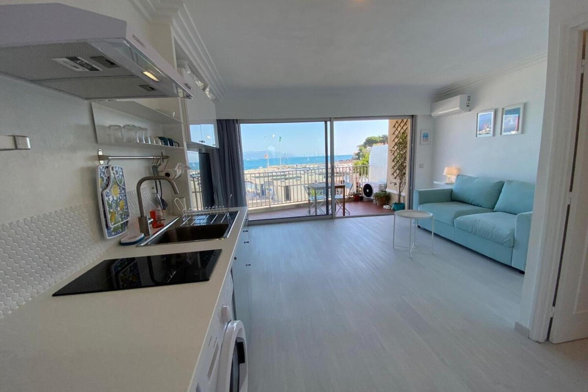 06At1 - Cosy Seaside Studio In An Ideal Location Antibes Eksteriør billede